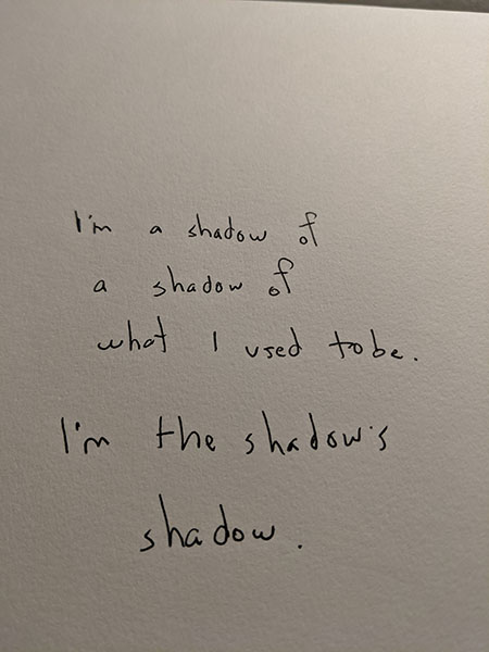 The Shadows Shadow